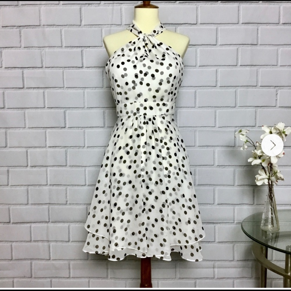 WHBM polka dot dress